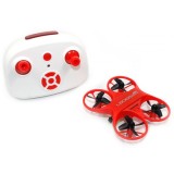 Mini RC LED dron s dálkovým ovladačem L6065, červená