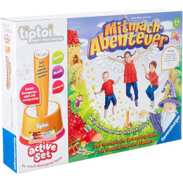 Interaktivní kniha Ravensburger Tiptoi 00044 - pohybová hra s příběhy (od 3 let)