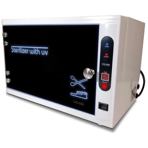 UV sterilizační skřínka Berkeley Beauty CHS-208A, 110V/60Hz, bílá