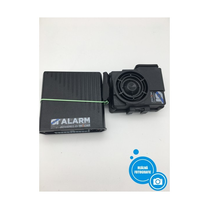 Motoalarm s mechanickým náklonovým senzorem GT GT945, černá