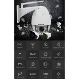 Bezpečnostní IP kamera StarCam C34S-X4, 1080P, bílá