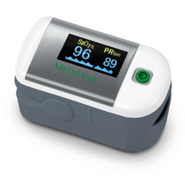 Pulzní oxymetr na prst Medisana PM100, šedá