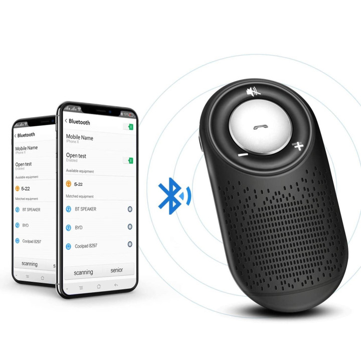 Bluetooth handsfree Tianshili T828, černá