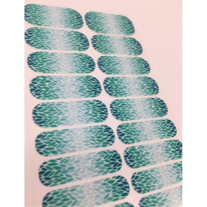 Nehtový wrap Jamberry 72A8 - Tropical Lotus 0916
