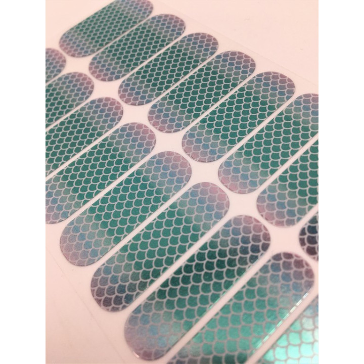 Nehtový wrap Jamberry A1004 - Mermaid Tales