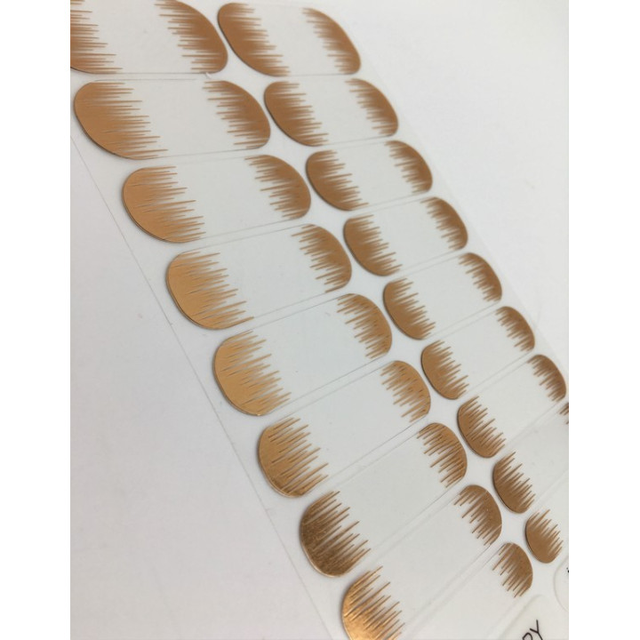 Nehtový wrap Jamberry 51B8 - Copper Blaze 0318