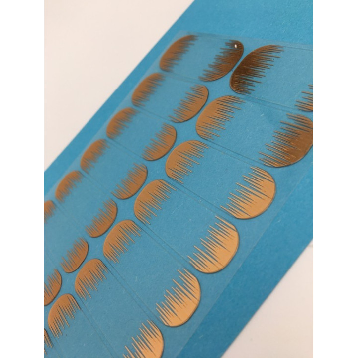 Nehtový wrap Jamberry 51B8 - Copper Blaze 0318