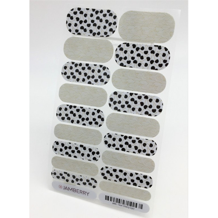 Nehtový wrap Jamberry 98B1 - Noir Cherry 0317