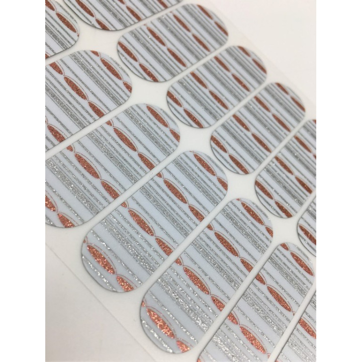 Nehtový wrap Jamberry 97B7 - Skinny Latte 0317