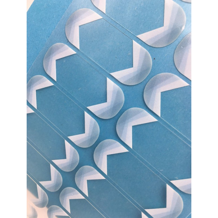 Nehtový wrap Jamberry 26B3 - Snowy Blues 0917