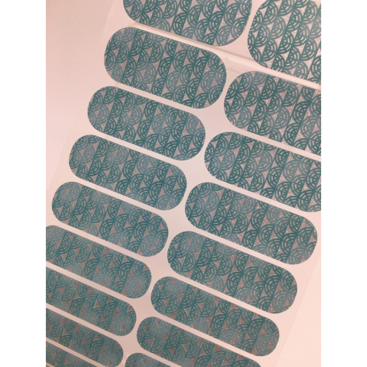 Nehtový wrap Jamberry 59K8 - Blue Brilliance 0916