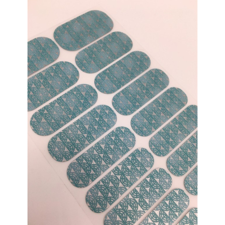 Nehtový wrap Jamberry 59K8 - Blue Brilliance 0916
