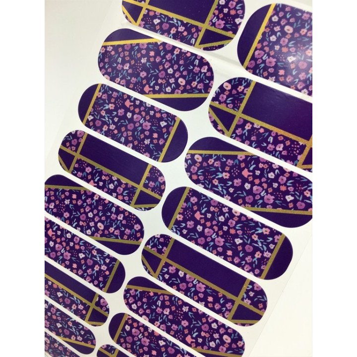 Nehtový wrap Jamberry 81A3 - What About Love 0916