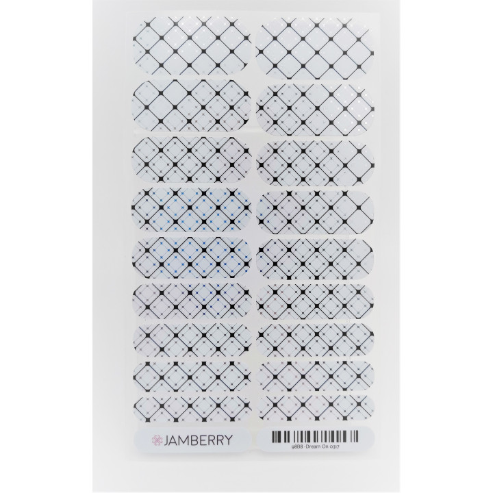 Nehtový wrap Jamberry 98B8 - Dream On 0317