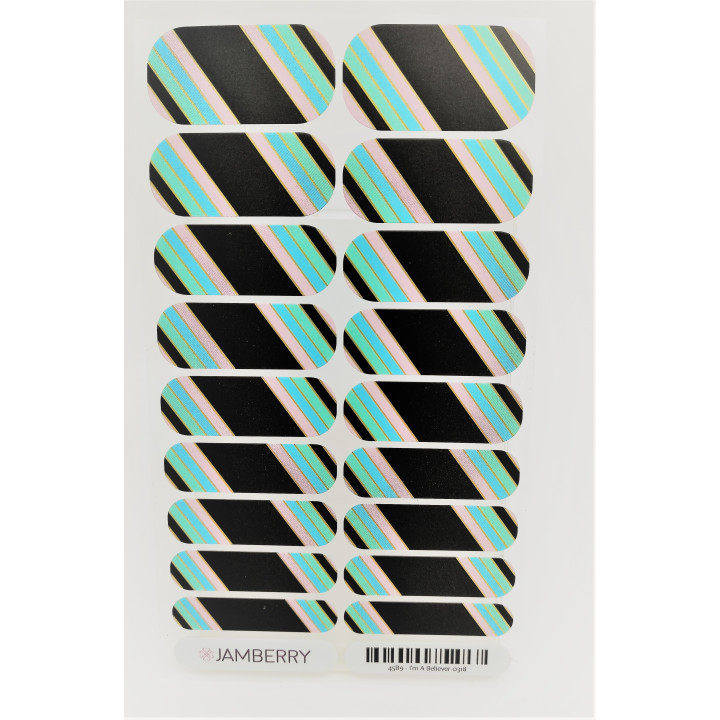 Nehtový wrap Jamberry 45B9 - I´m A Believer 0318