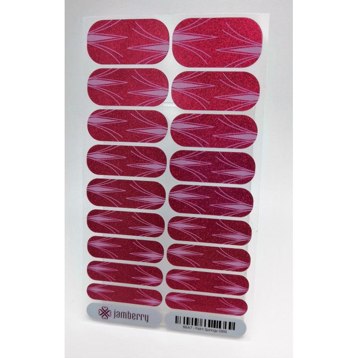 Nehtový wrap Jamberry 66A7 - Palm Springs 0916