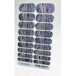 Nehtový wrap Jamberry 91D1 - Grey Agate 0917