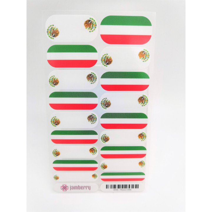 Nehtový wrap Jamberry 4R35 - Mexico 0916
