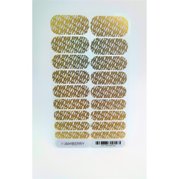 Nehtový wrap Jamberry 91CZ - Strike Gold 0317