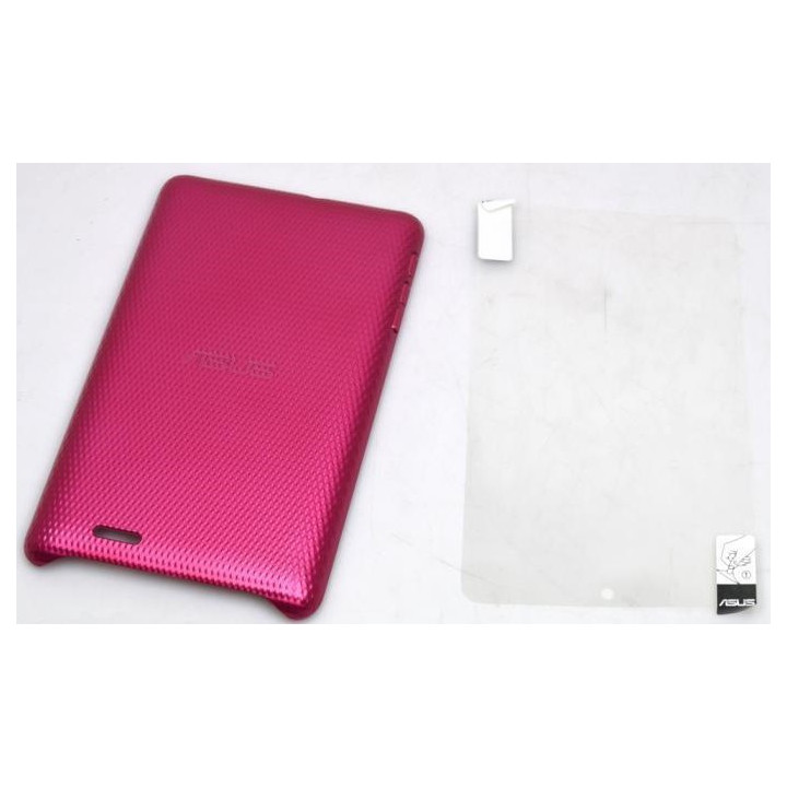 Ochranný zadní kryt + 7" fólie na tablet ASUS MemoPad ME172, růžová