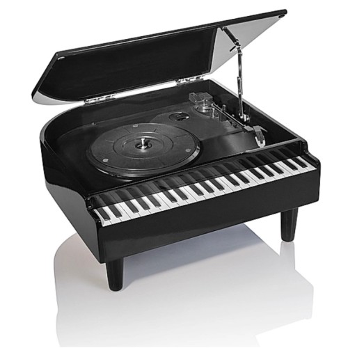 Gramofon s funkcí bluetooth Weltbild 139067953, piano