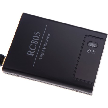AV bezdrátový přijímač pro RC modely Jimi RC 805 - 5,8 GHz, černá