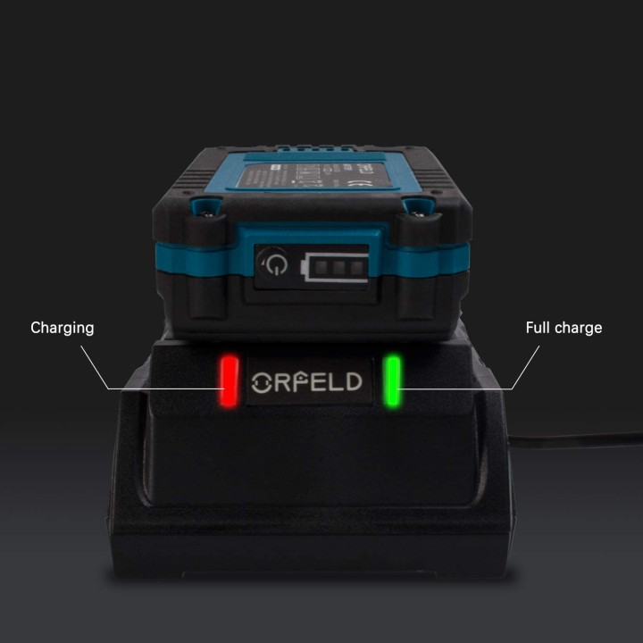 Nabíječka baterií Orfeld CH-1802A, 20V