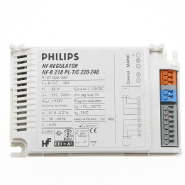 Elektronický předřadník pro regulaci stmívání Philips HF-R 218 PL-T/C 220-240, bílá