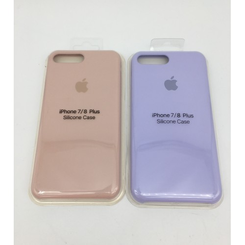 Ochranný silikonový kryt na mobilní telefon Apple iPhone 7/8 Plus, 2ks