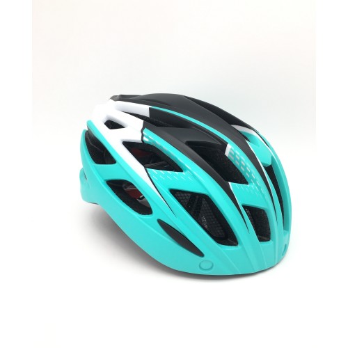 Cyklistická helma H-19, 57-61cm, zelenočerná