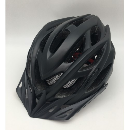 Cyklistická helma HT-10, 57-62cm, černá