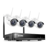 Bezpečnostní kamerový systém Zosi ZSWNVK-B42001-EU (4x kamera, 1x záznamové zařízení)