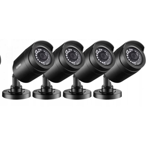 Sada čtyř bezpečnostních kamer CCTV Zosi ZG2311AB, černá