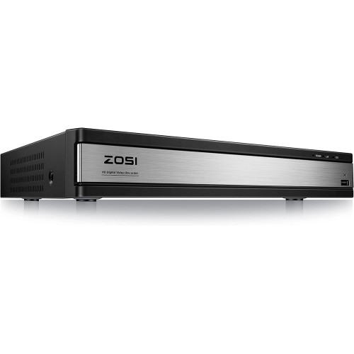 Síťový DVR videorekordér Zosi ZR16QK/20 H.264 (16kanálů), černá