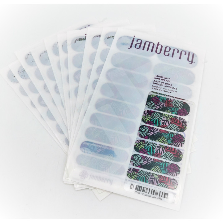 Nehtový wrap Jamberry 76A2 - Copacabana 0916, 10ks