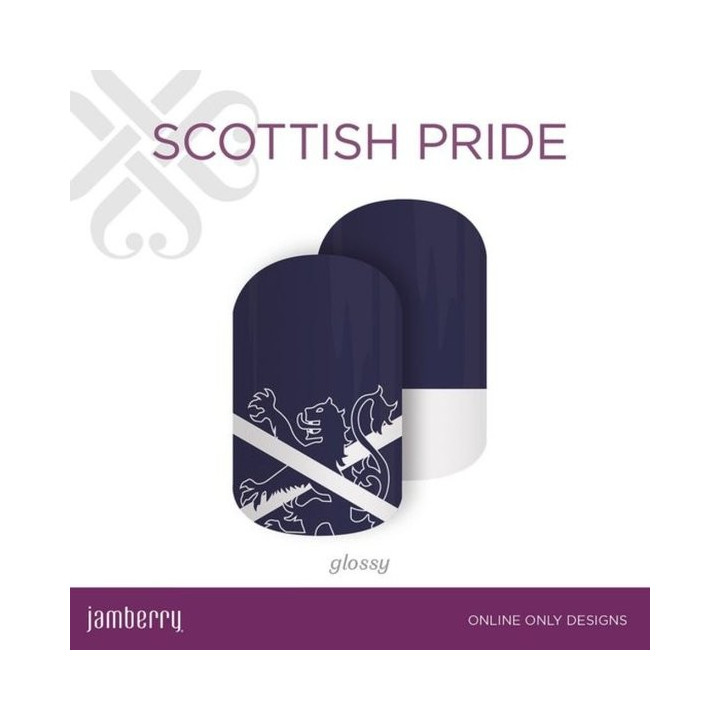 Nehtový wrap Jamberry 44A3 - Scottish Pride 0316