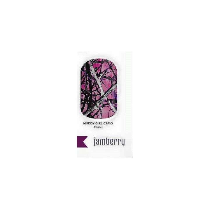Nehtový wrap Jamberry 1G59 - Muddy Girl Camo, 10ks