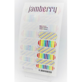 Nehtový wrap Jamberry 1K41 - Clowning Around 0915