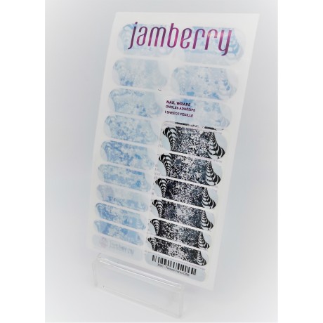 Nehtový wrap Jamberry 38A1 - Forever Ferns 0316