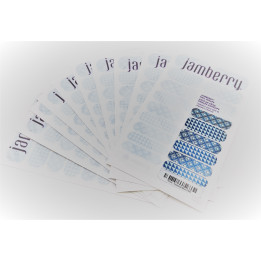 Nehtový wrap Jamberry 75A4 - Imperial Blue 0916, 10ks