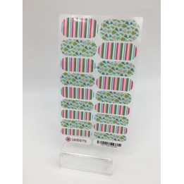 Nehtový wrap Jamberry 41A7 - Tinsel Time 0916