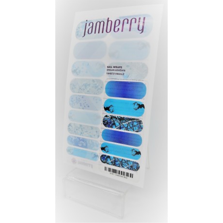 Nehtový wrap Jamberry 5U41 - Undertow Blue