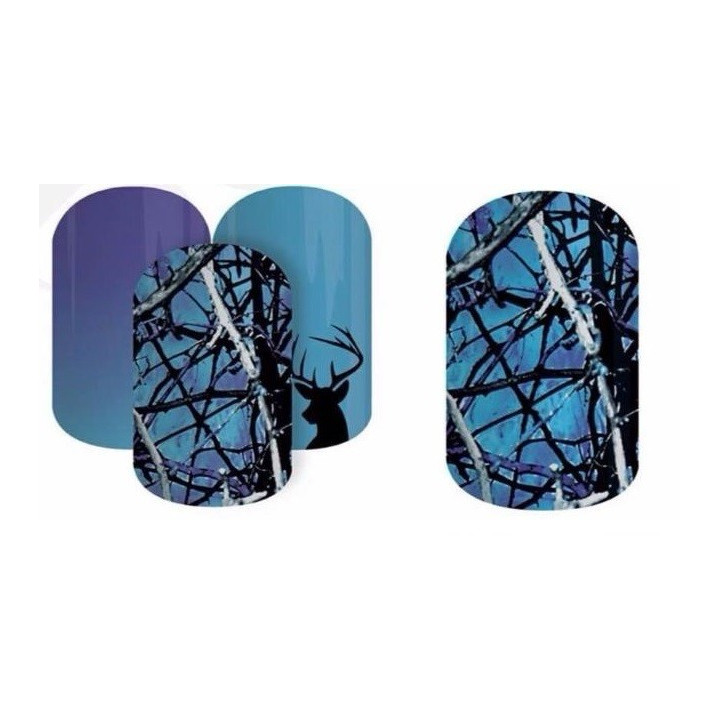 Nehtový wrap Jamberry 5U41 - Undertow Blue