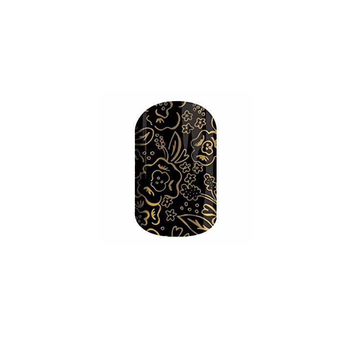 Nehtový wrap Jamberry 61A1 - Relic Gold 0916