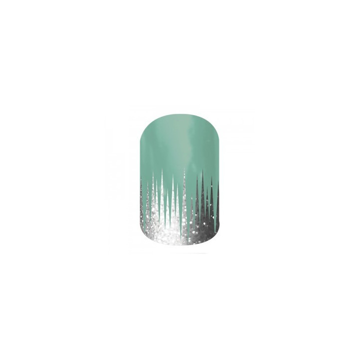 Nehtový wrap Jamberry A987 - Iced, 10ks