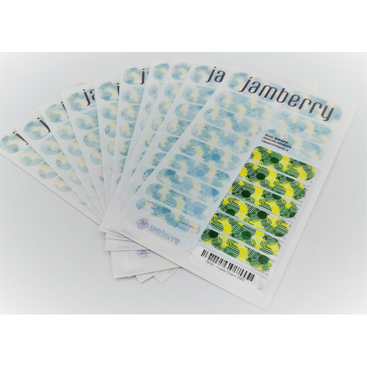 Nehtový wrap Jamberry 79N9 - Aussie Charm 0915, 10ks
