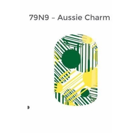 Nehtový wrap Jamberry 79N9 - Aussie Charm 0915, 10ks