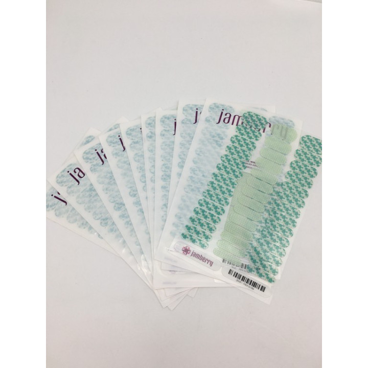 Nehtový wrap Jamberry 2K41 - Mint To Be, 10ks
