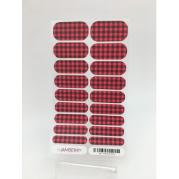 Nehtový wrap Jamberry 2S81 - Friday Flannel 0917