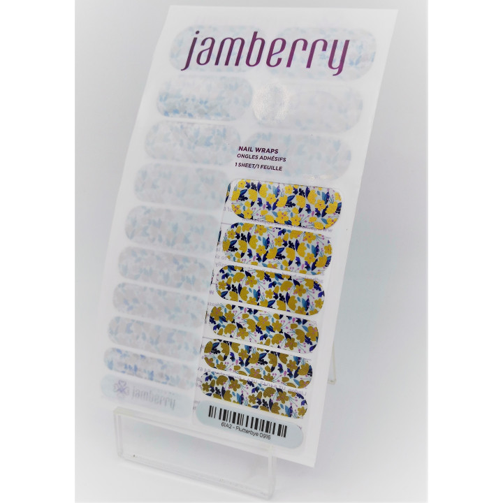 Nehtový wrap Jamberry 61A2 - Flutterbye 0916
